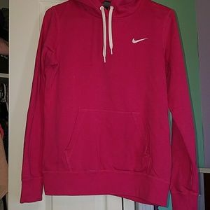 Pink nike sweatshirt